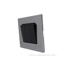 Stainless Steel Light Switch 3Gang 2Way Wide Rocker